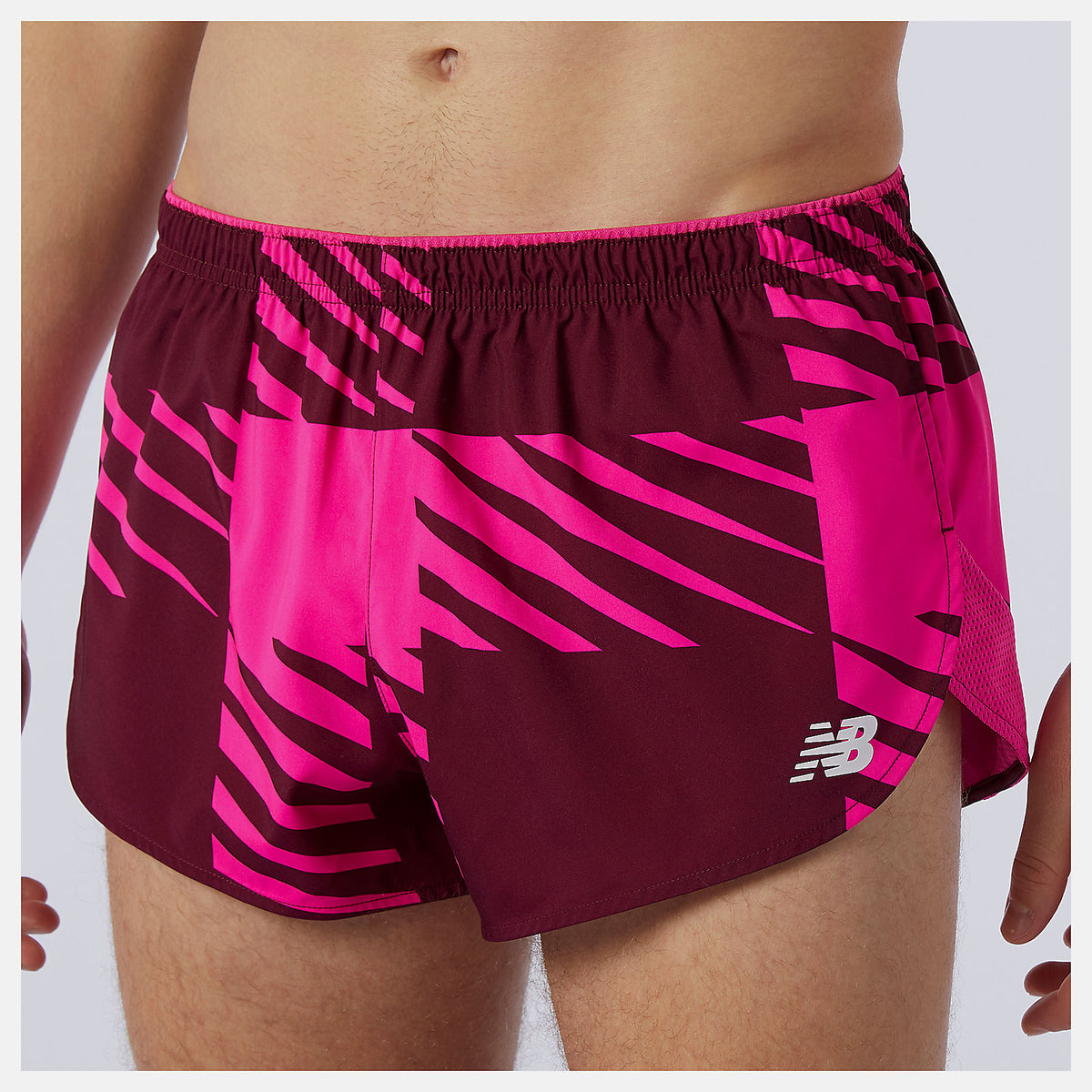 Printed Fast Flight 3 inch Split Short - New Balance Premium
