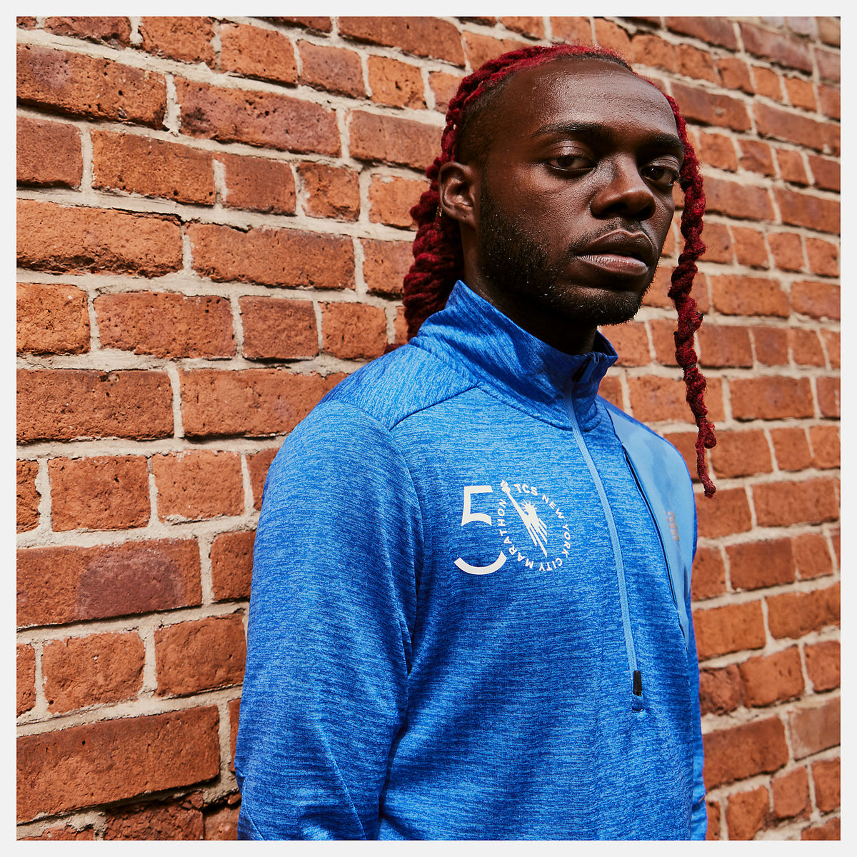 NYC Marathon Impact Run Grid Back Half Zip - New Balance Deals