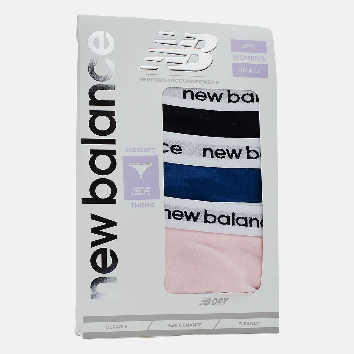 Eversoft Thong 3 Pack - New Balance Quality