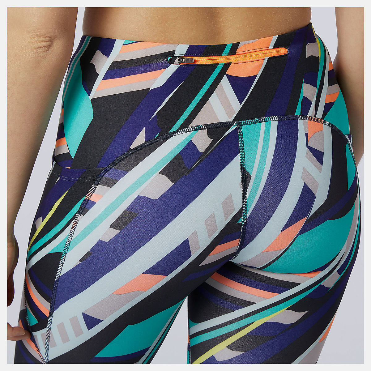 Printed Impact Run Crop - New Balance Trending
