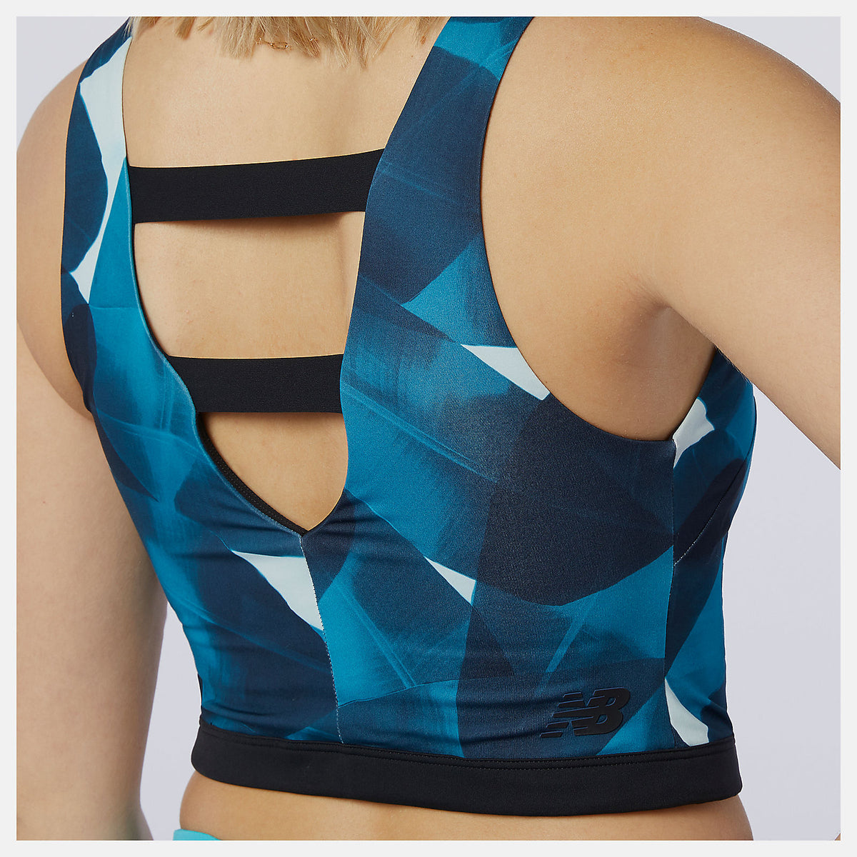 Transform NBSleek Printed Crop Top - New Balance New