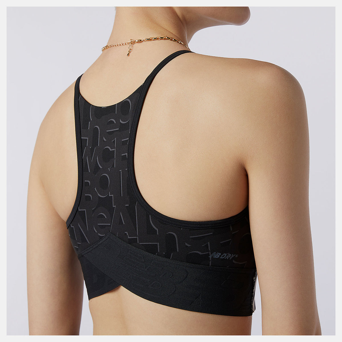 Relentless Printed Crop Top - New Balance Exclusive