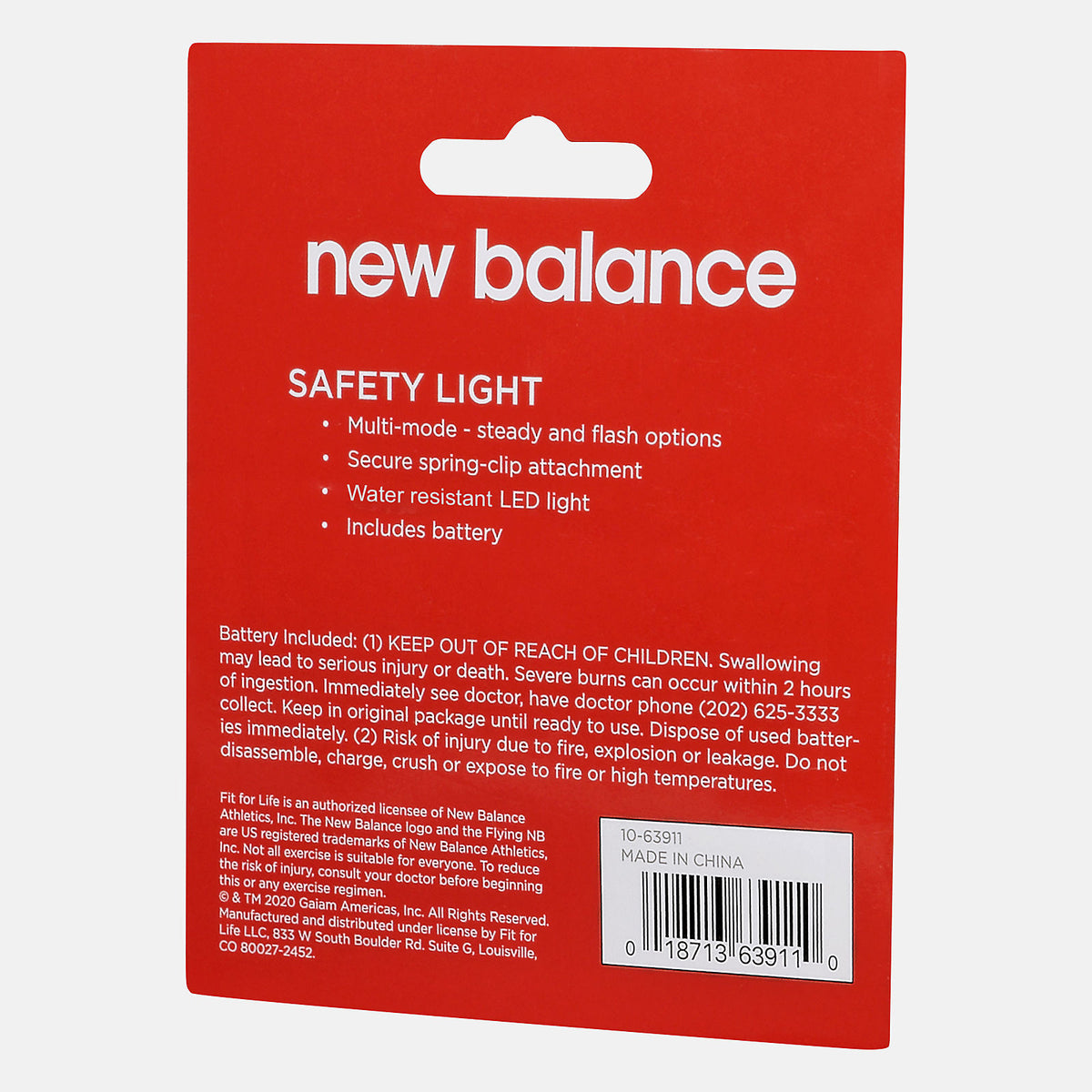 Safety Light - New Balance Trusted