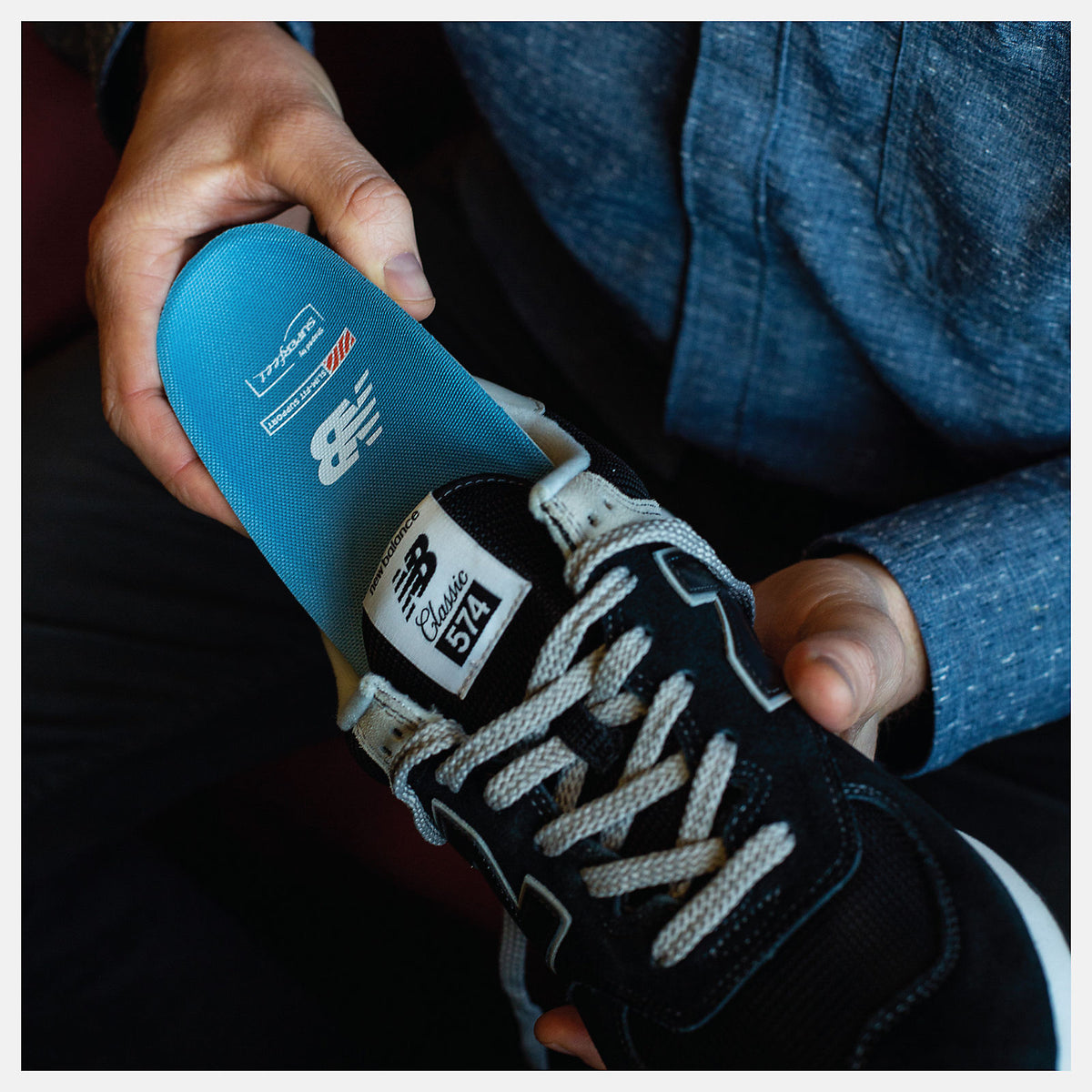 Casual Slim-Fit Arch Support Insole - New Balance Essential