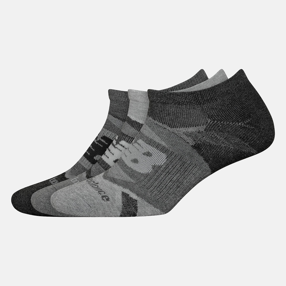 Performance Cushion No Show Socks 3 Pack - New Balance Discount