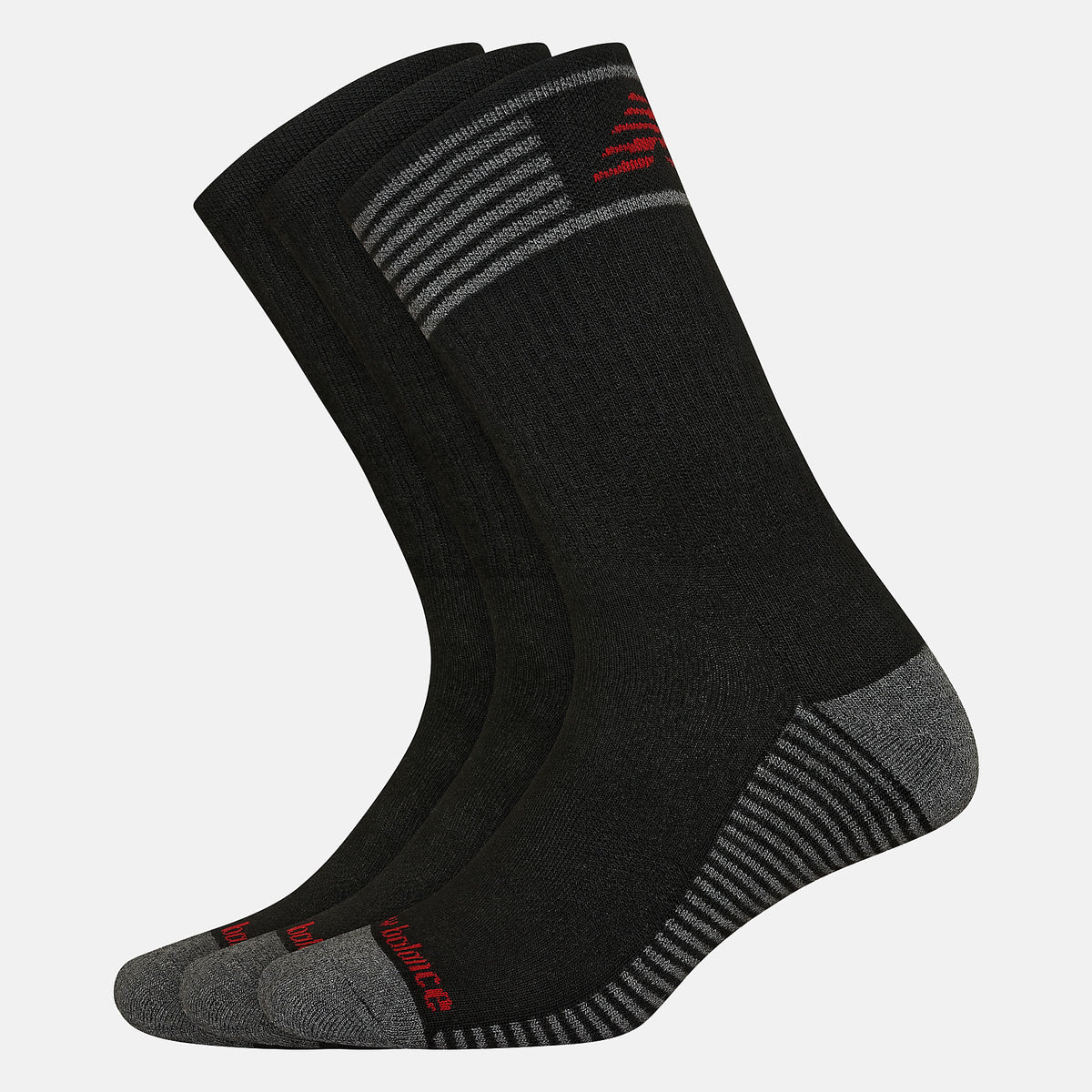 Performance Cushion Crew Socks 3 Pack - New Balance New
