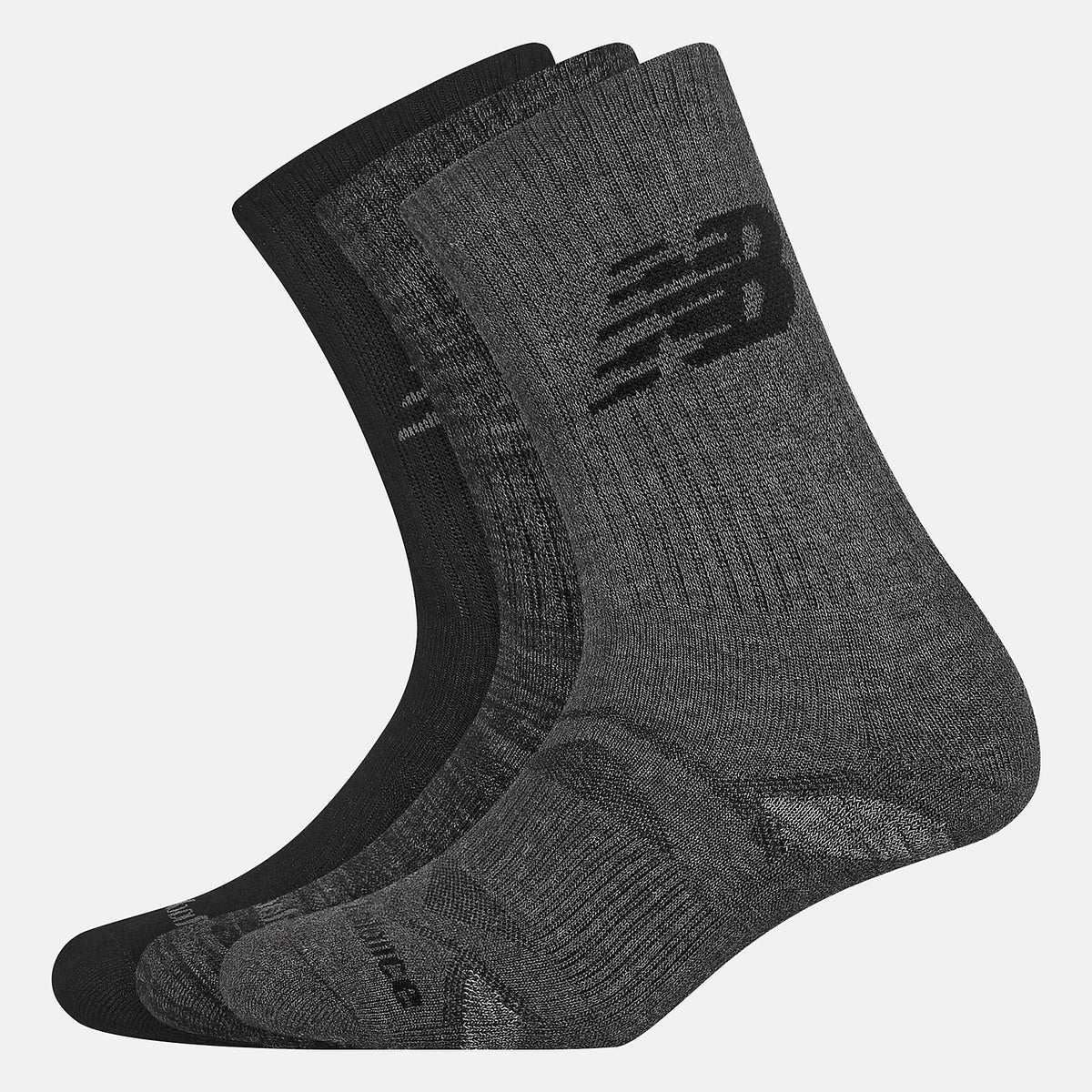 Performance Cushion Crew Socks 3 Pack - New Balance Trusted