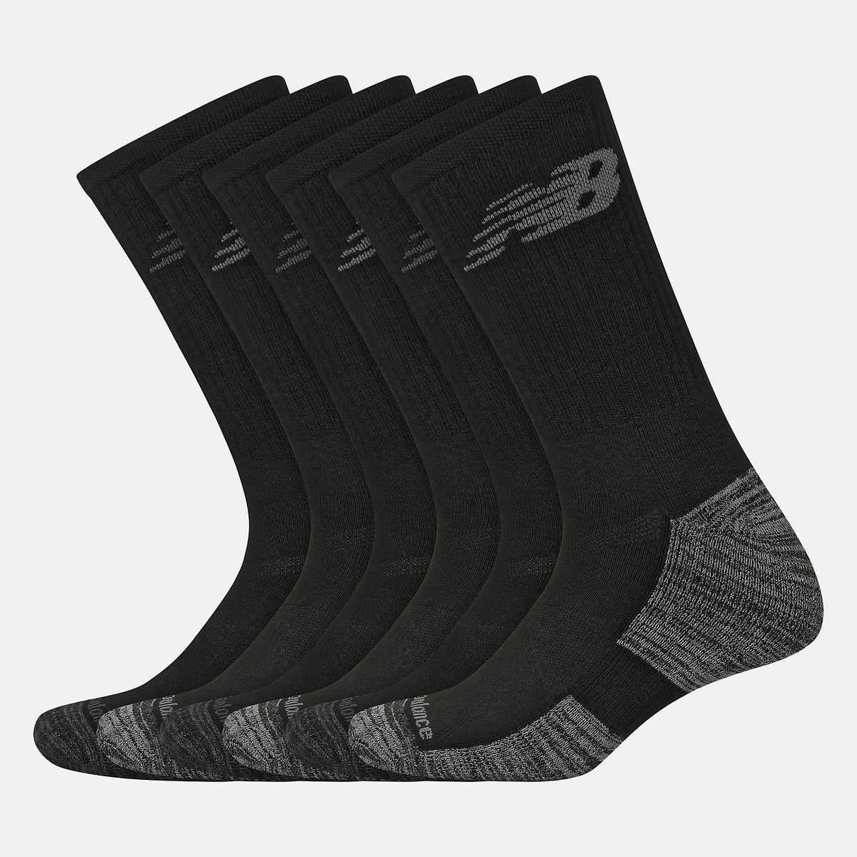 Performance Cushion Crew Socks 6 Pack - New Balance Special Offer