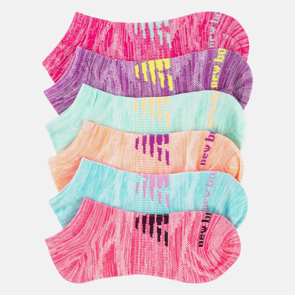 Lightweight No Show Socks 6 Pack - New Balance Popular