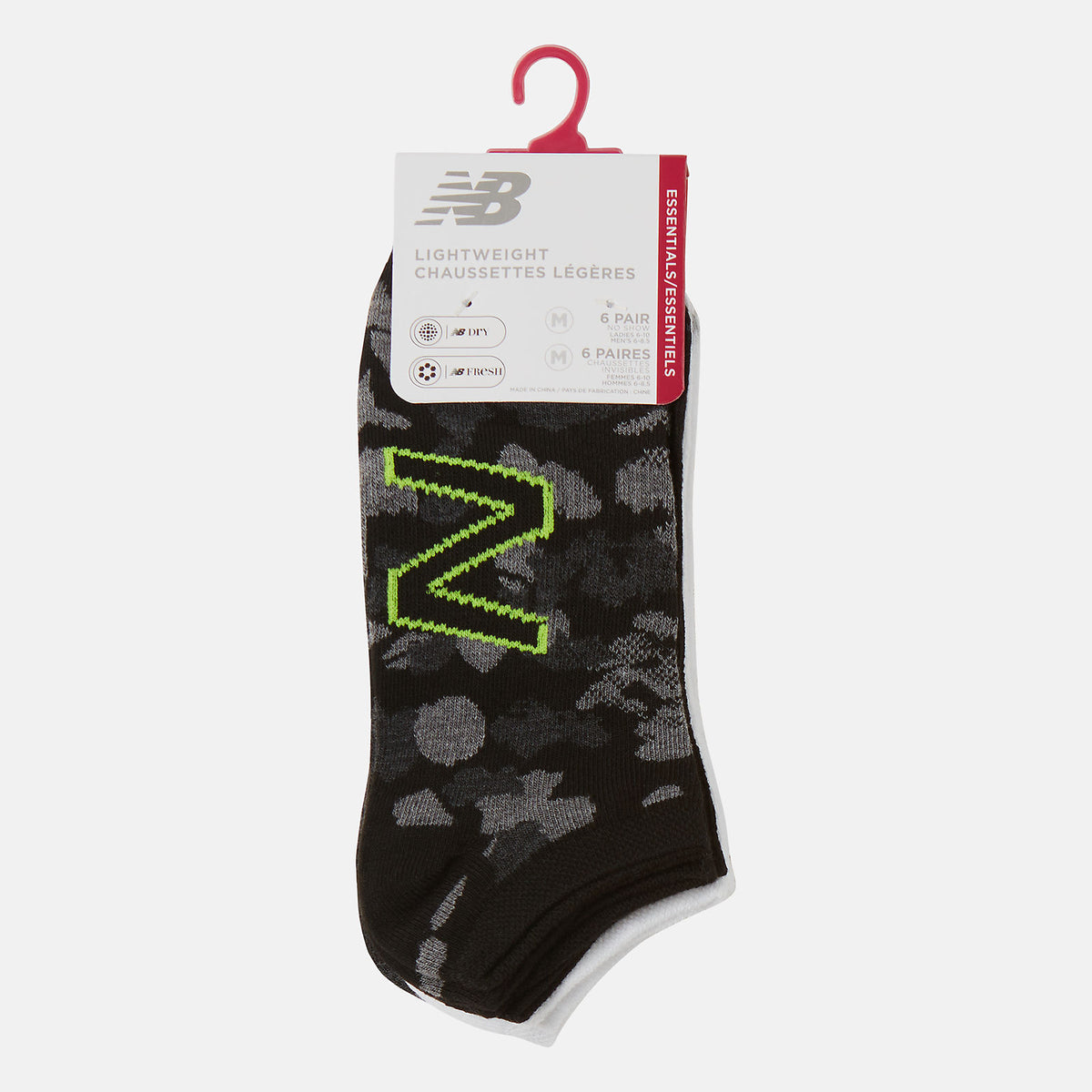 6 PK No Show Flatknit - New Balance Everyday