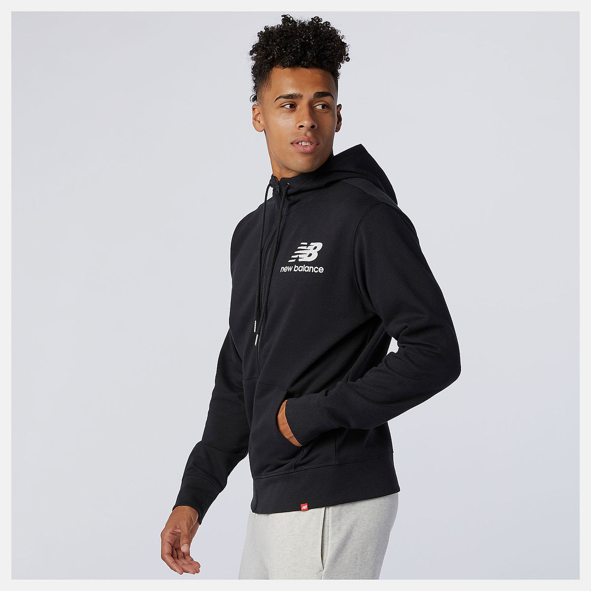 NB Essentials Stacked Full Zip Hoodie - New Balance Sale