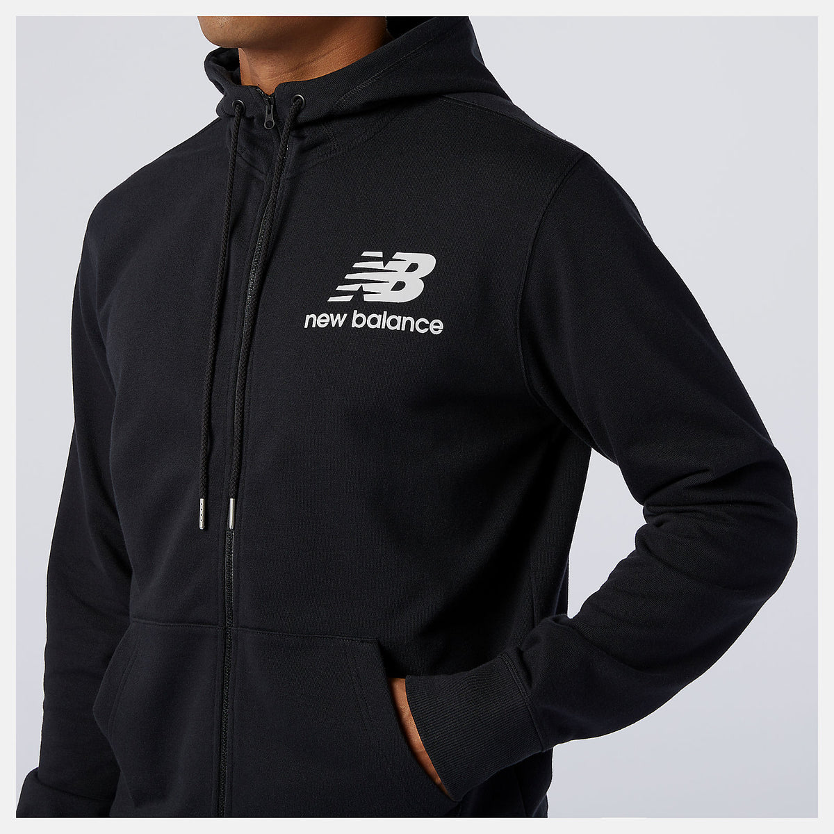 NB Essentials Stacked Full Zip Hoodie - New Balance Sale