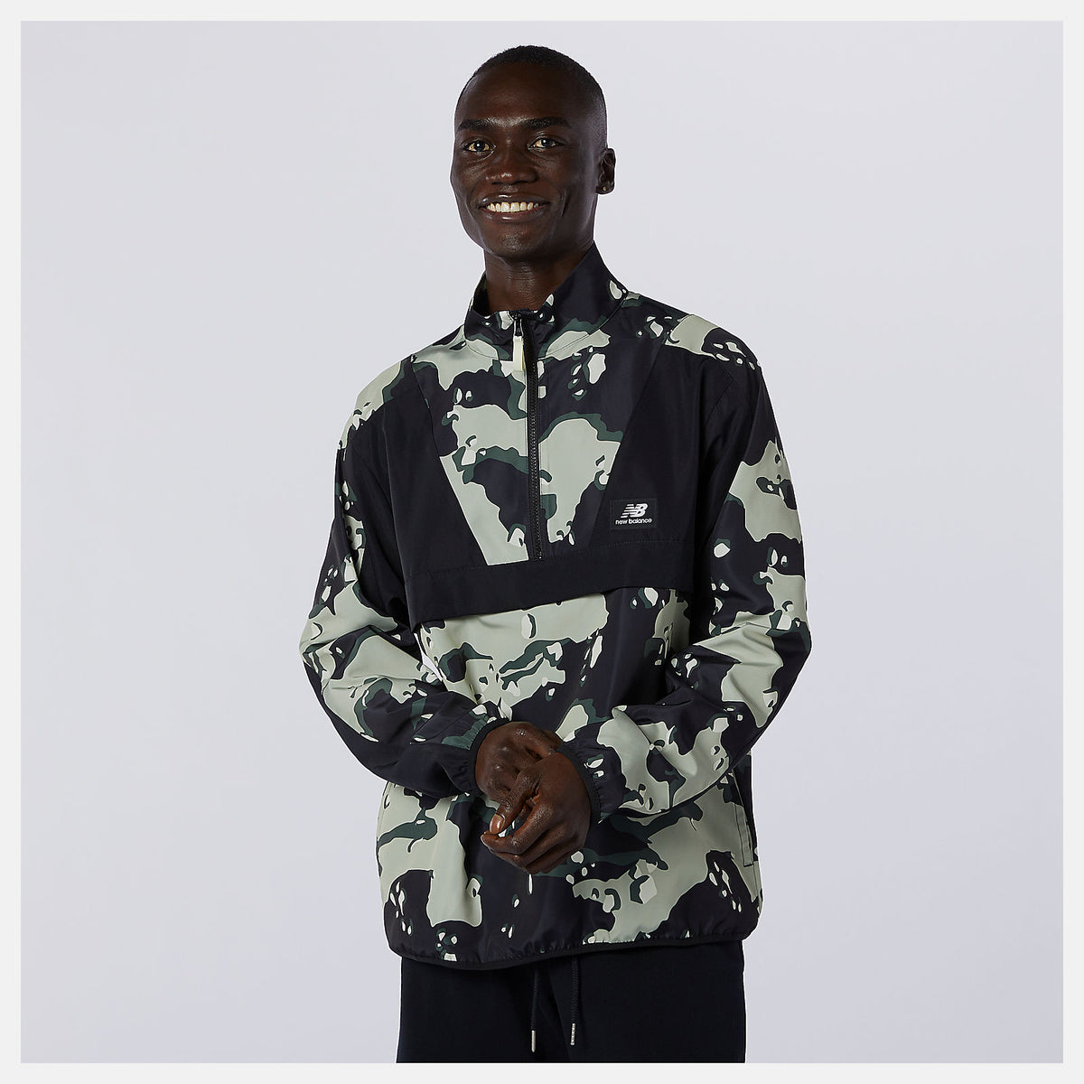 NB Essentials Camo Anorak - New Balance Discount