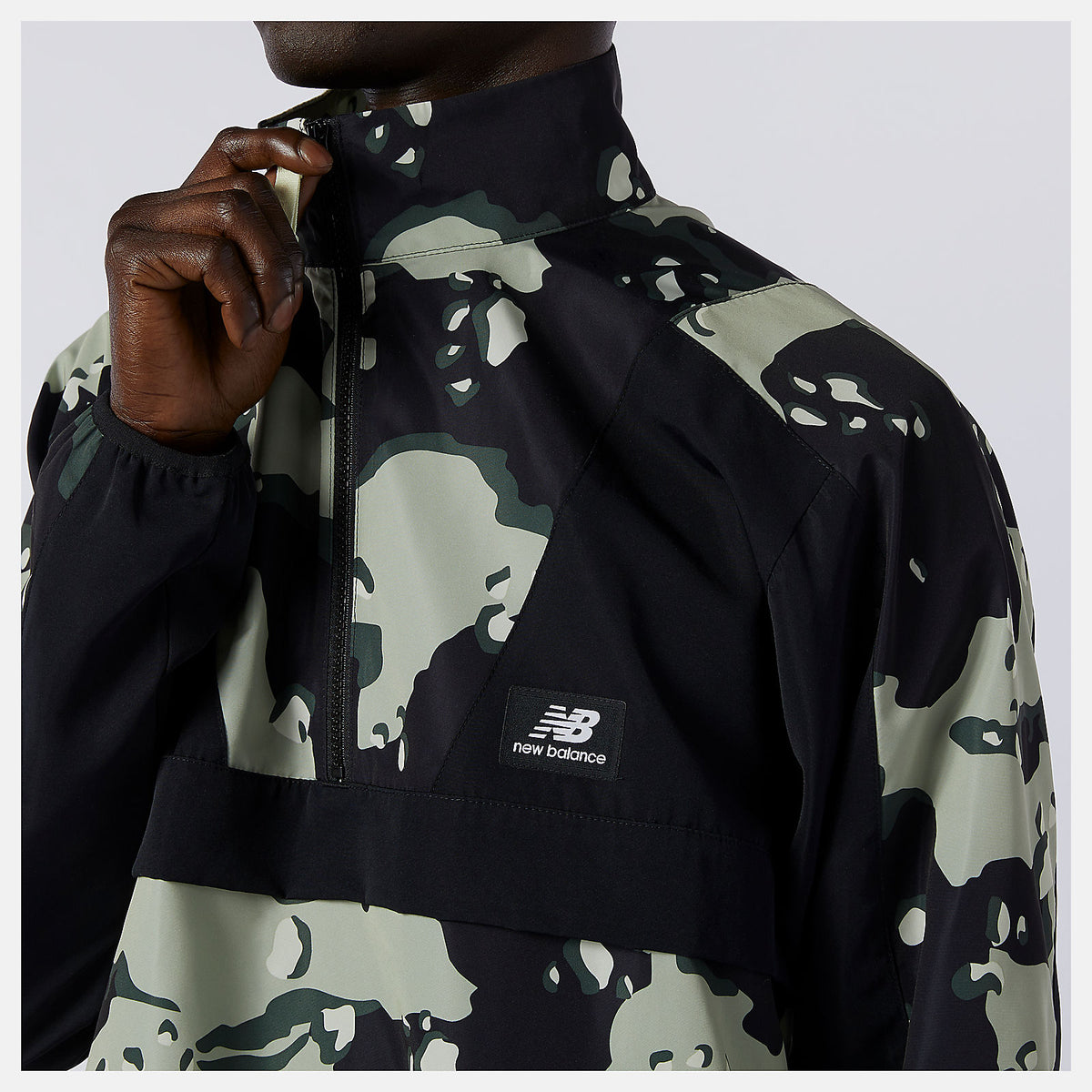 NB Essentials Camo Anorak - New Balance Discount