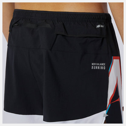 Printed Impact Run 5 Inch Short - New Balance Exclusive