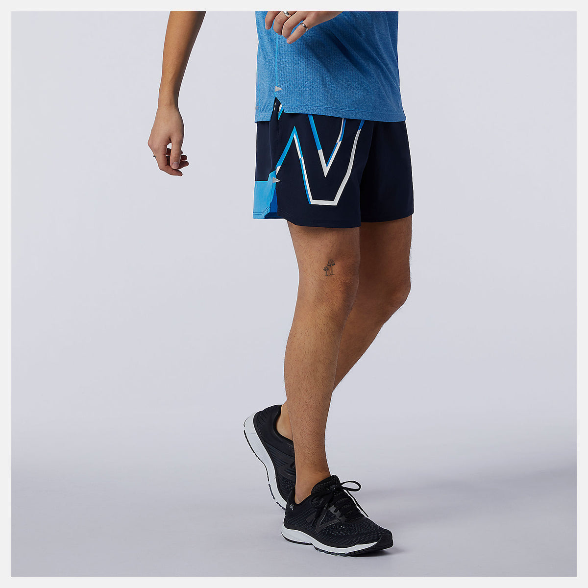 Printed Impact Run 5 Inch Short - New Balance Exclusive