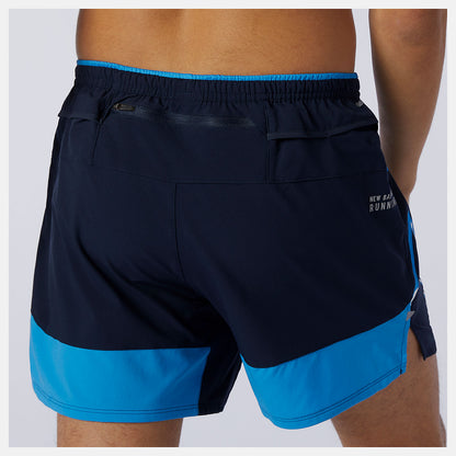 Printed Impact Run 5 Inch Short - New Balance Exclusive