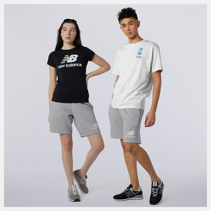 NB Essentials Stacked Logo Short - New Balance Recommended