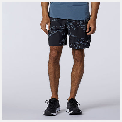 Fortitech Graphic 7 inch Woven Short - New Balance Customer Favorite