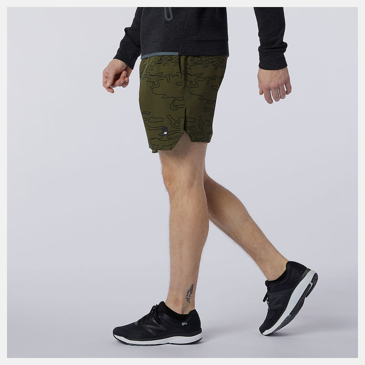 Fortitech Graphic 7 inch Woven Short - New Balance Essential
