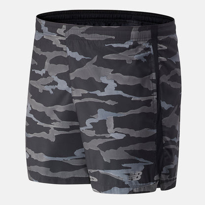 Printed Accelerate 5 In Short - New Balance Signature