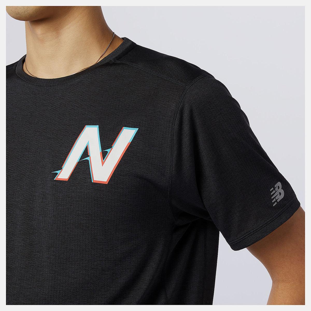 Printed Impact Run Short Sleeve - New Balance Top Pick