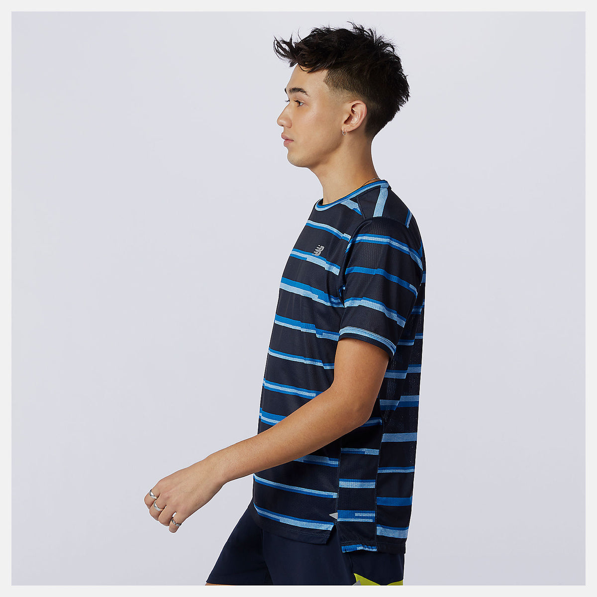 Printed Impact Run Short Sleeve - New Balance Top Pick