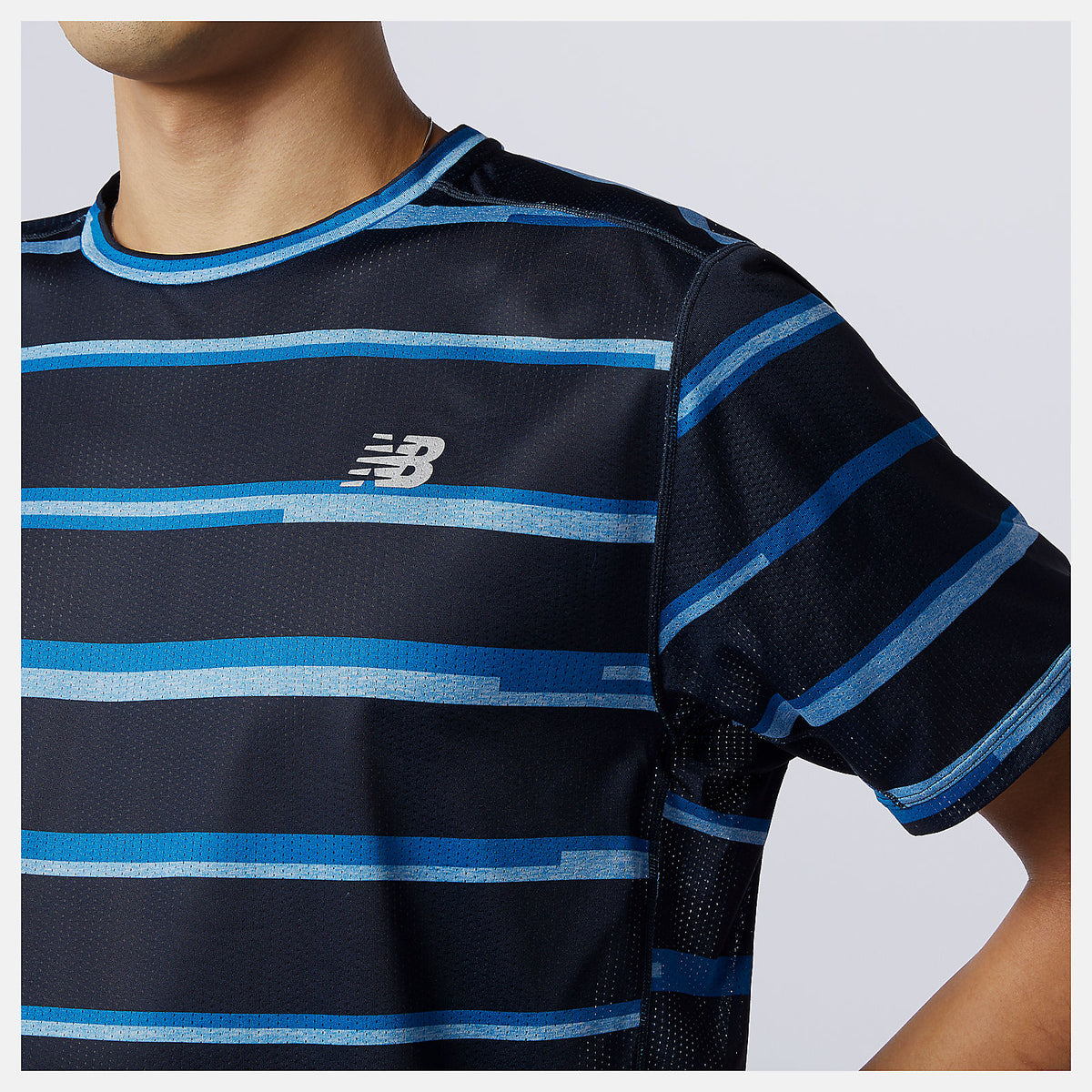 Printed Impact Run Short Sleeve - New Balance Top Pick