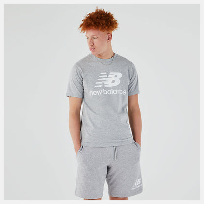 Essentials Stacked Logo Tee - New Balance Trending