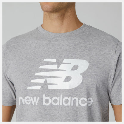 Essentials Stacked Logo Tee - New Balance Trending