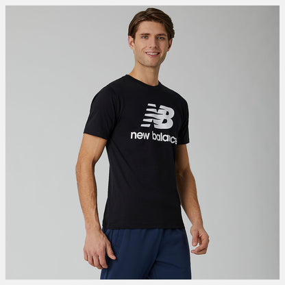Essentials Stacked Logo Tee - New Balance Best Price