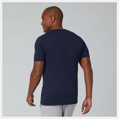 Essentials Stacked Logo Tee - New Balance Discount