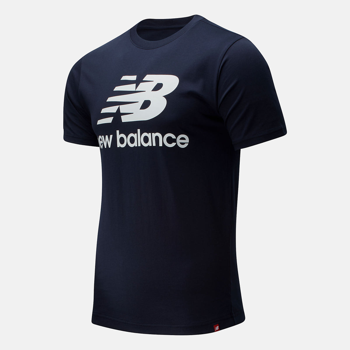 Essentials Stacked Logo Tee - New Balance Discount