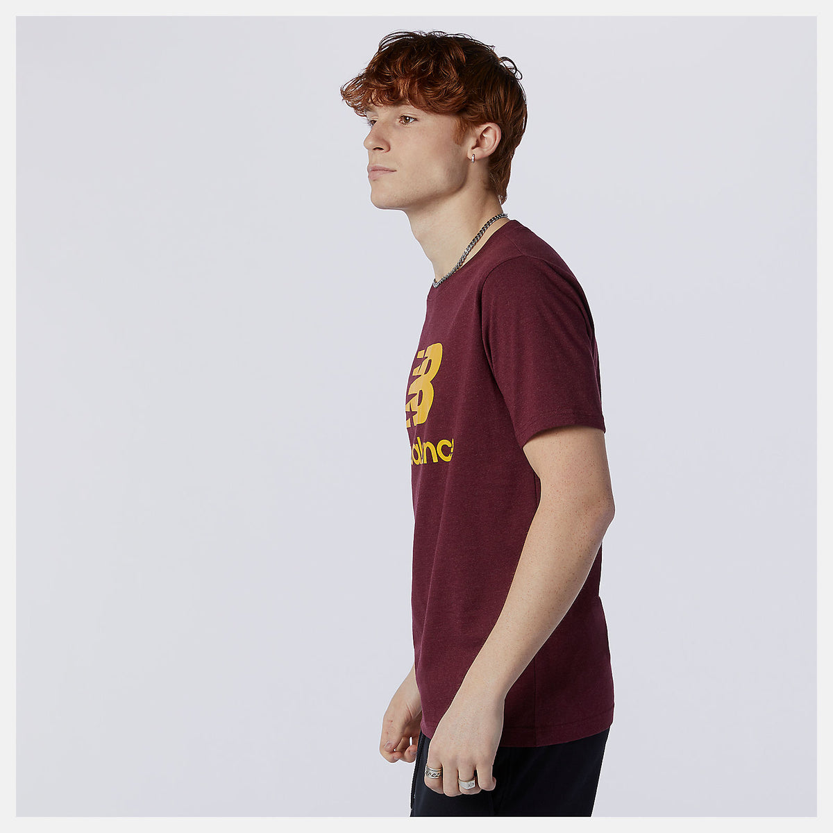 Essentials Stacked Logo Tee - New Balance Recommended