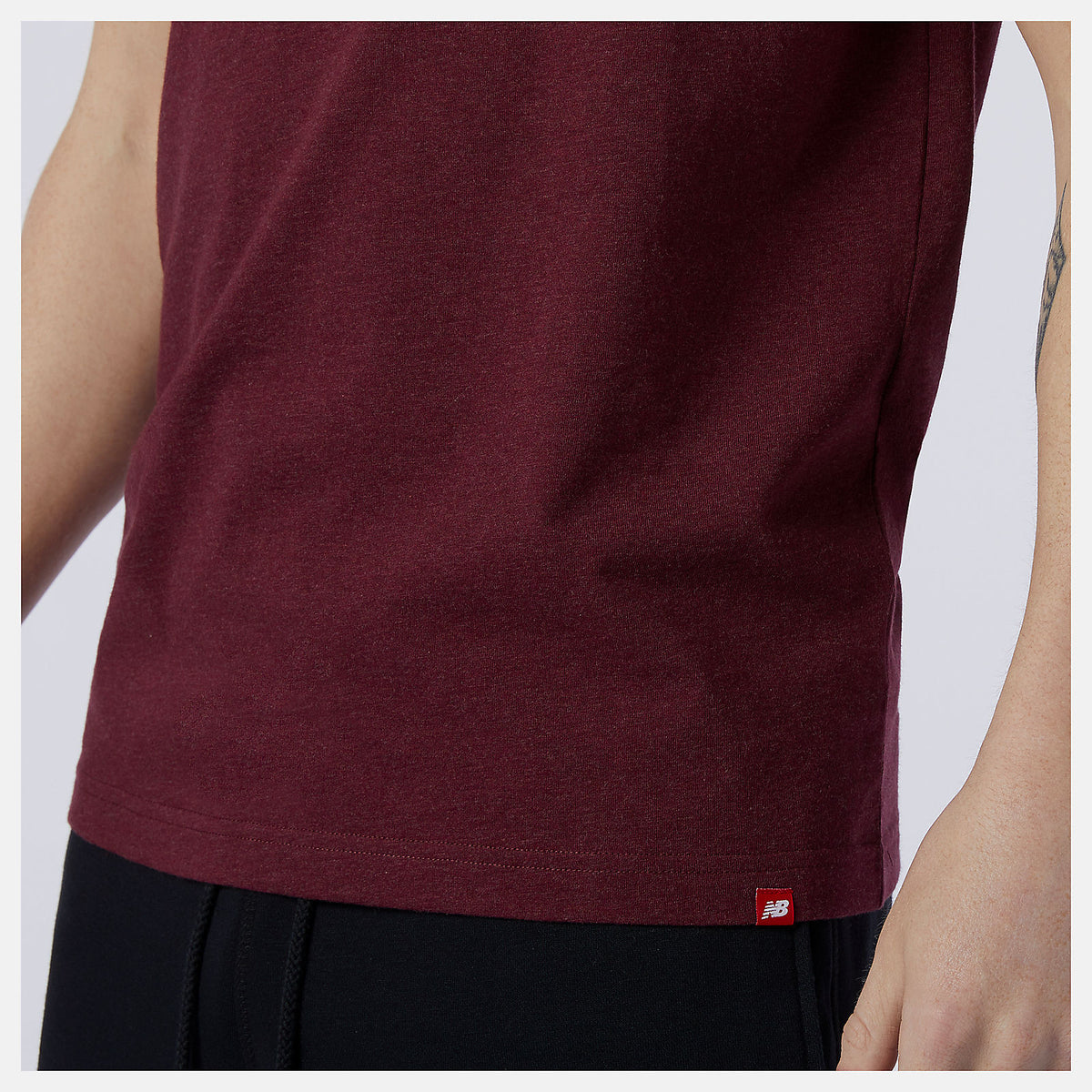 Essentials Stacked Logo Tee - New Balance Recommended