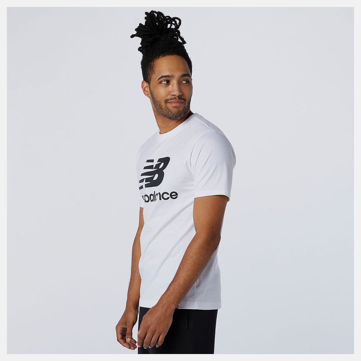Essentials Stacked Logo Tee - New Balance Latest