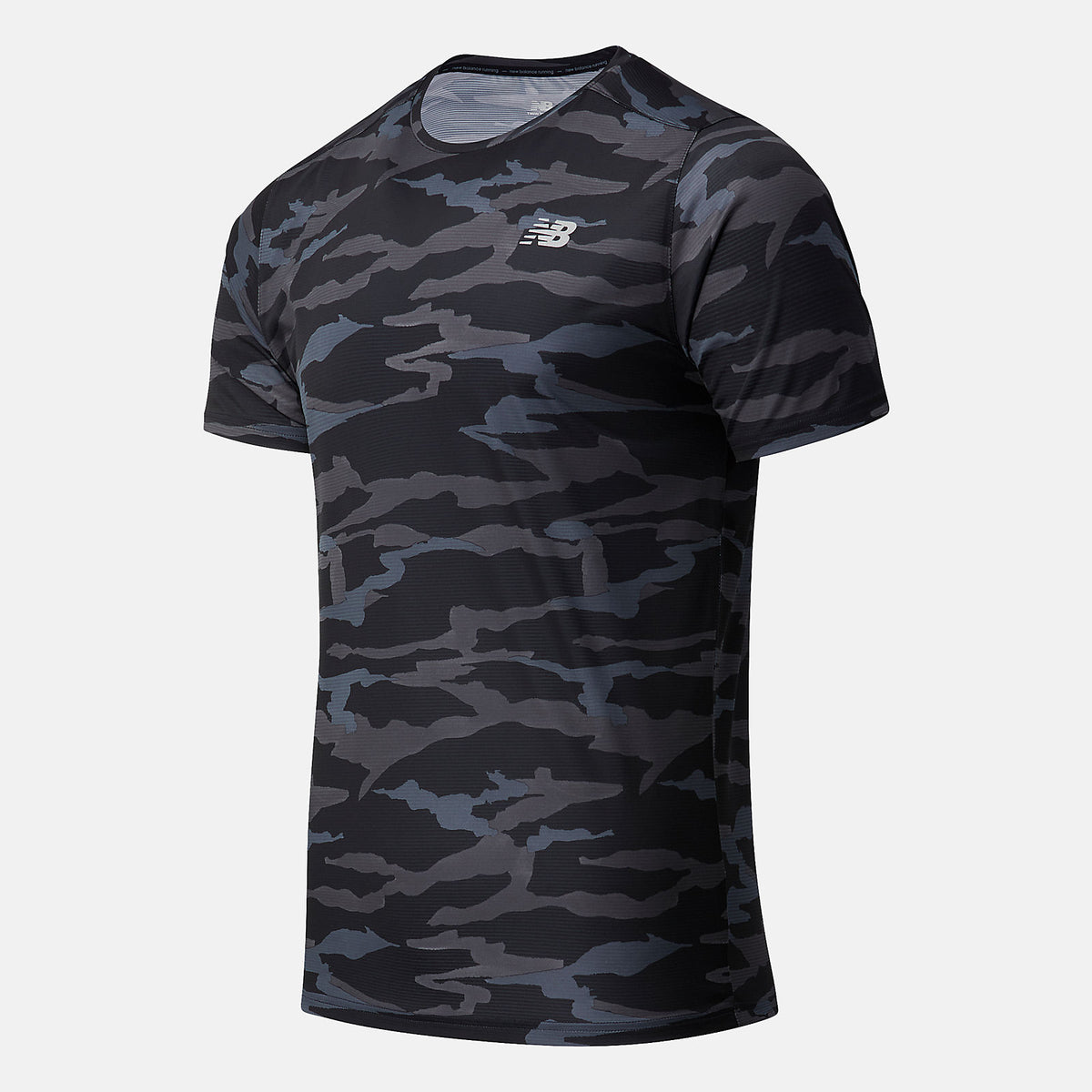 Printed Accelerate Short Sleeve - New Balance New