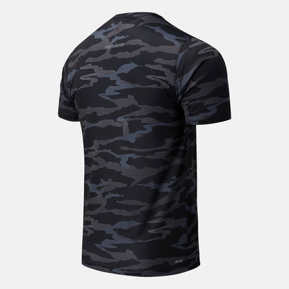 Printed Accelerate Short Sleeve - New Balance New
