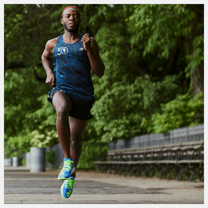 NYC Marathon Printed Impact Run Singlet - New Balance Customer Favorite