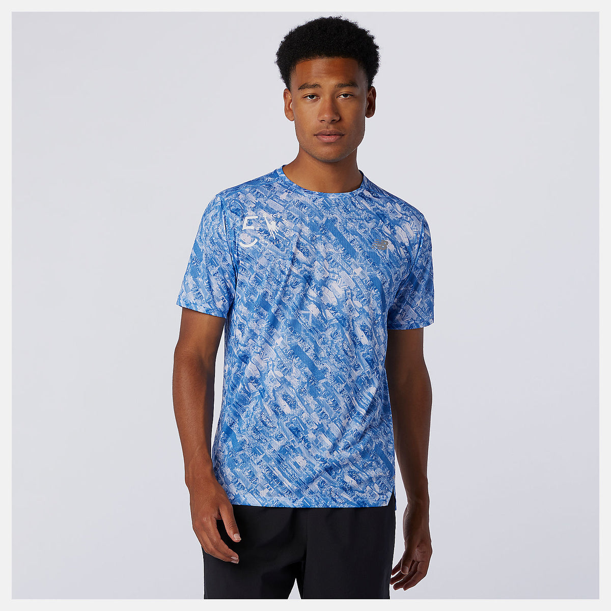 NYC Marathon Printed Impact Run Short Sleeve - New Balance Best Seller