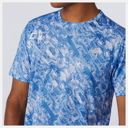 NYC Marathon Printed Impact Run Short Sleeve - New Balance Best Seller