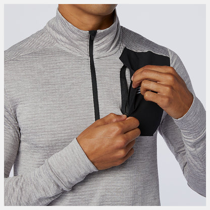 NB Heat Grid Half Zip - New Balance Top Pick