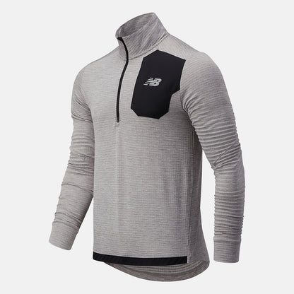NB Heat Grid Half Zip - New Balance Top Pick