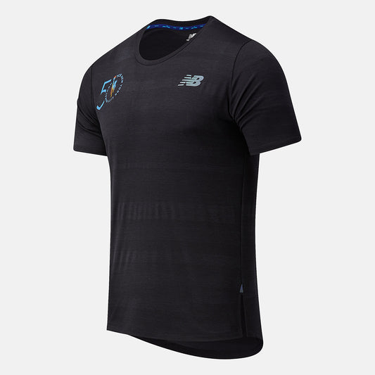 NYC Marathon Q Speed Fuel Jacquard Short Sleeve - New Balance Discount