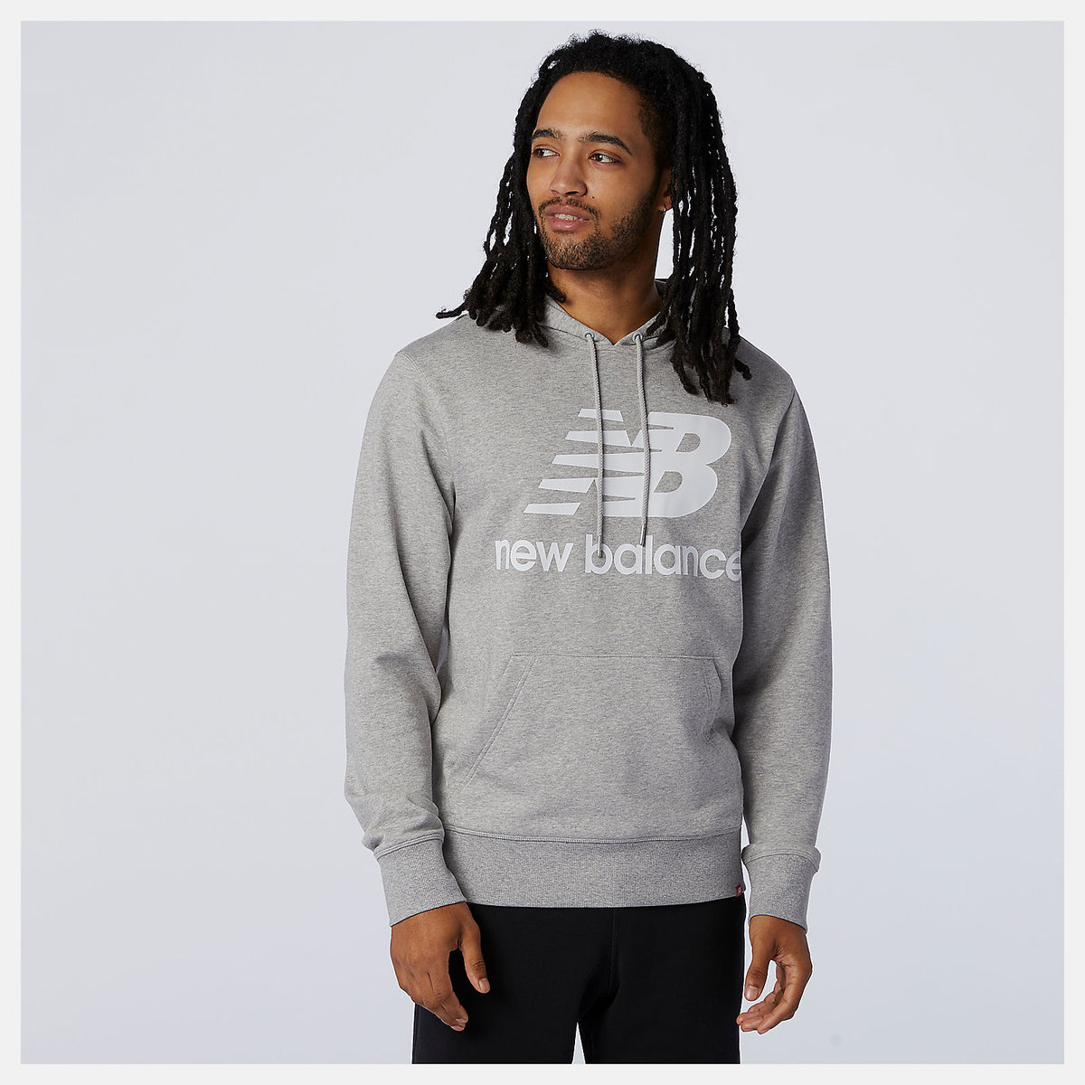 NB Essentials Stacked Logo Po Hoodie - New Balance Classic