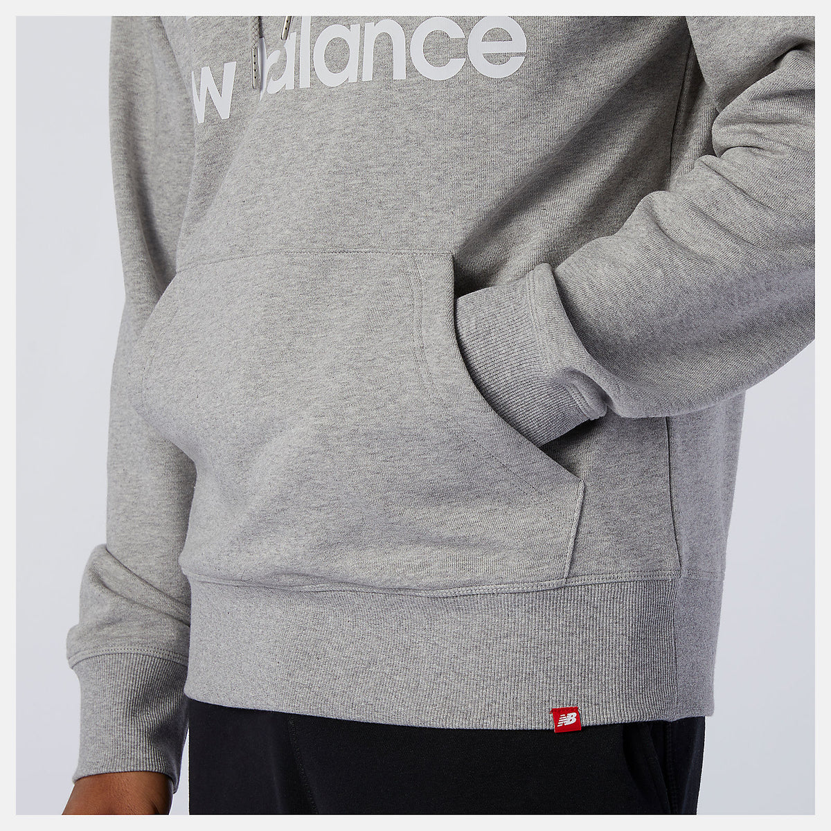 NB Essentials Stacked Logo Po Hoodie - New Balance Classic