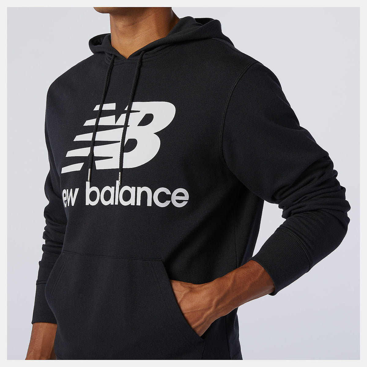 NB Essentials Stacked Logo Po Hoodie - New Balance Recommended