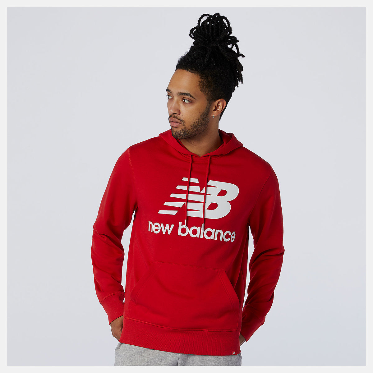 NB Essentials Stacked Logo Po Hoodie - New Balance Sale