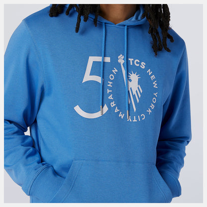 NYC Marathon Essentials Stacked Logo Po Hoodie - New Balance Signature