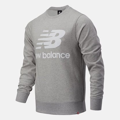 NB Essentials Stacked Logo Crew - New Balance Classic